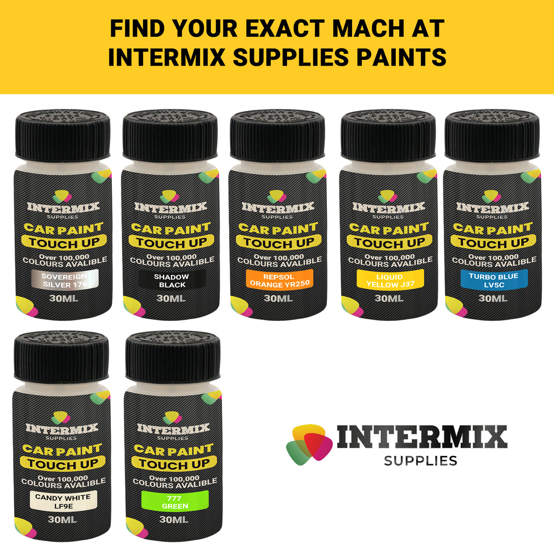 Touch Up Paint Bottle with Brush