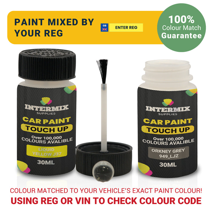 Touch Up Paint Bottle with Brush
