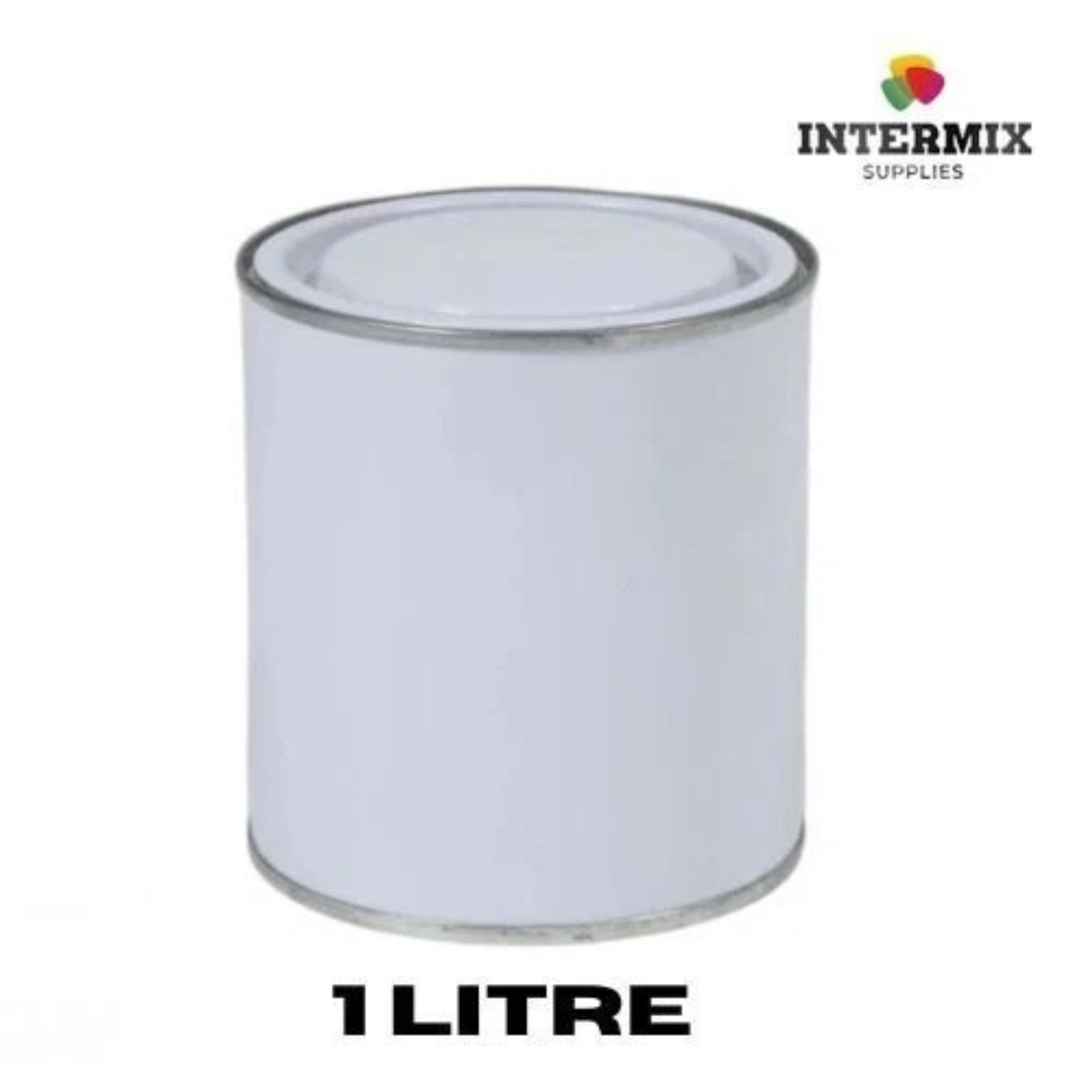 White Empty Metal Paint Tin Cans With Metal Lever Lids 250ml 500ml 1L 2.5L 5L