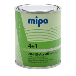 MIPA 4+1 Acrylfiller 2k HS Light Grey Primer - 4L