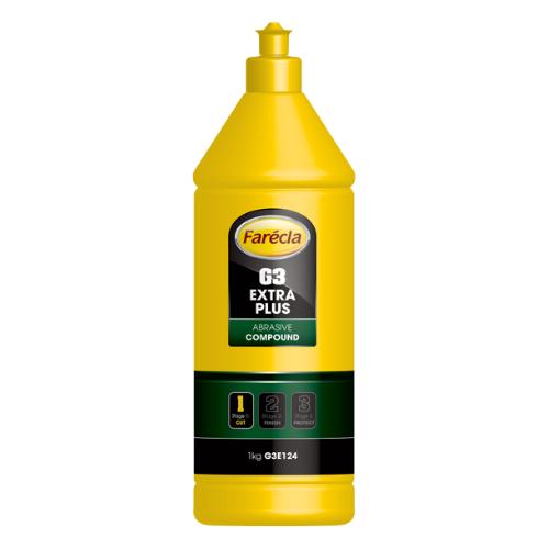 Farecla G3 Extra Plus Liquid Compound 1KG - Fast Cut Polish for Car Paint Shine