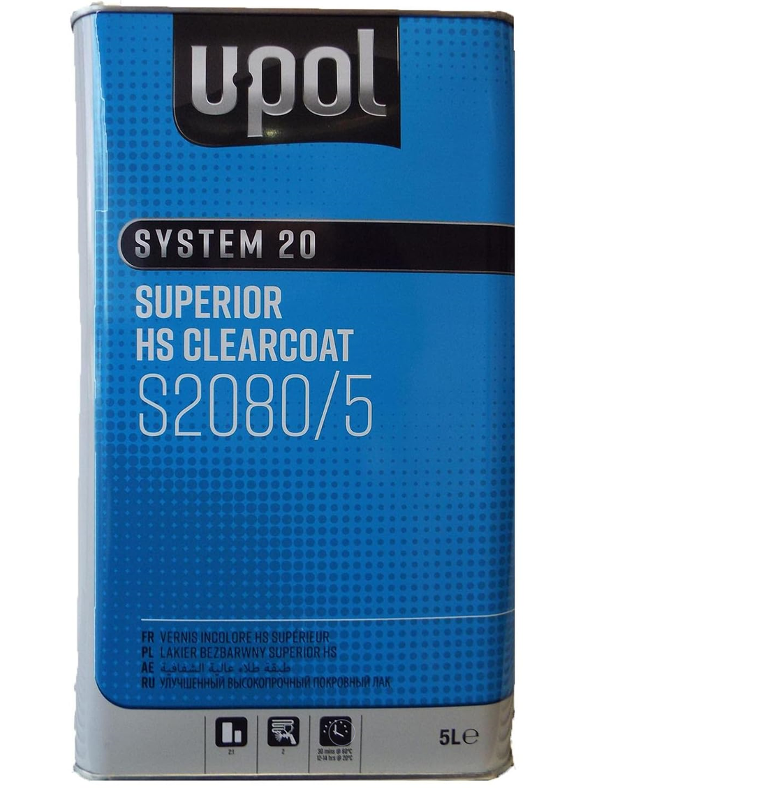 UPOL Superior HS Clearcoat 2K Lacquer Gloss - 5L, S2080/5