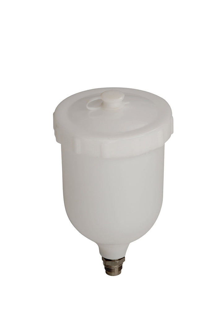 Fast Mover Tools 600ml Gravity Feed Pot, Plastic, Spray Gun Pot 600ML Paint Cup Replace For Devilbiss GTI / TEKNA Pro Pri Guns Cup FMT5002P