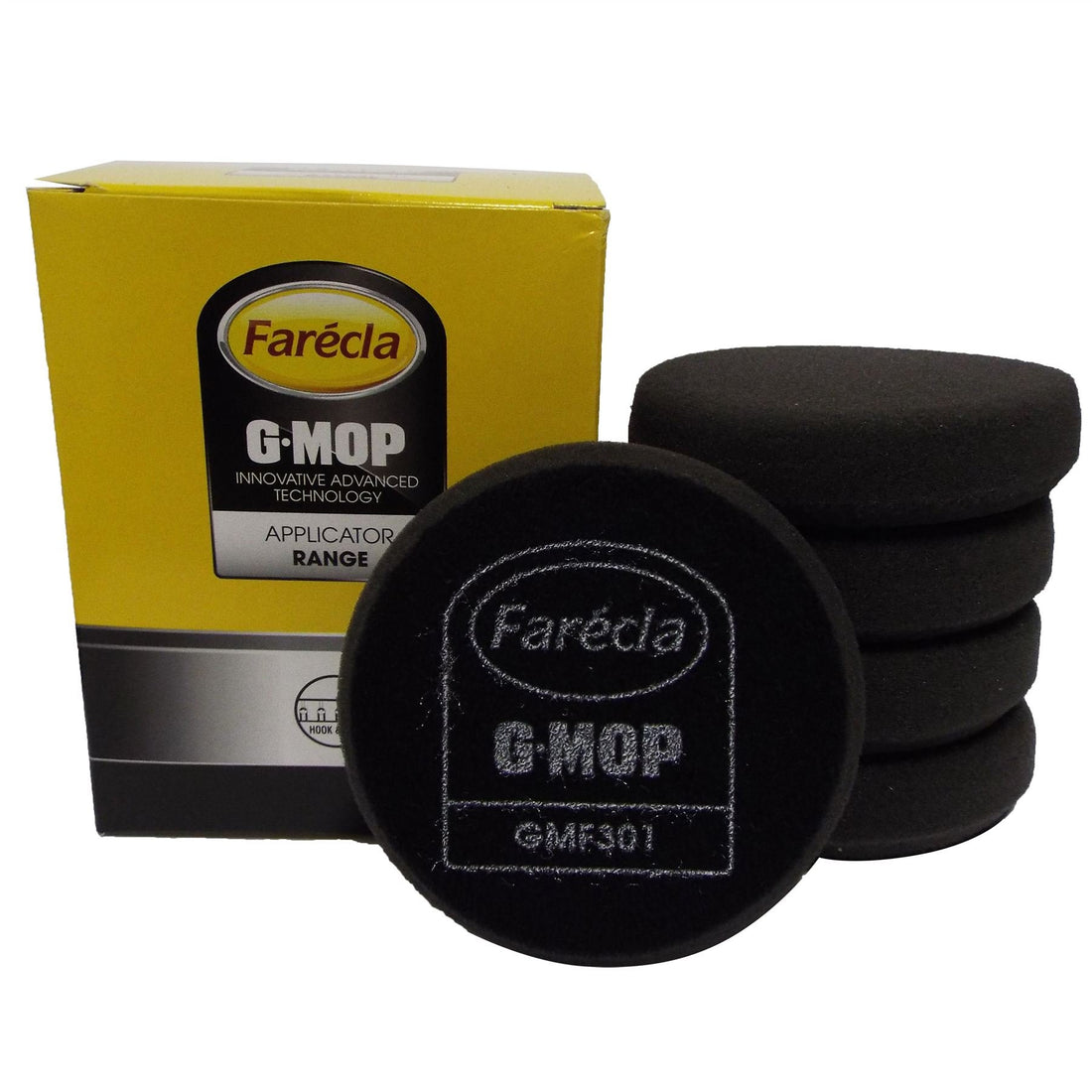 FARECLA GMF301 Polishing Sponge, black, 0.44