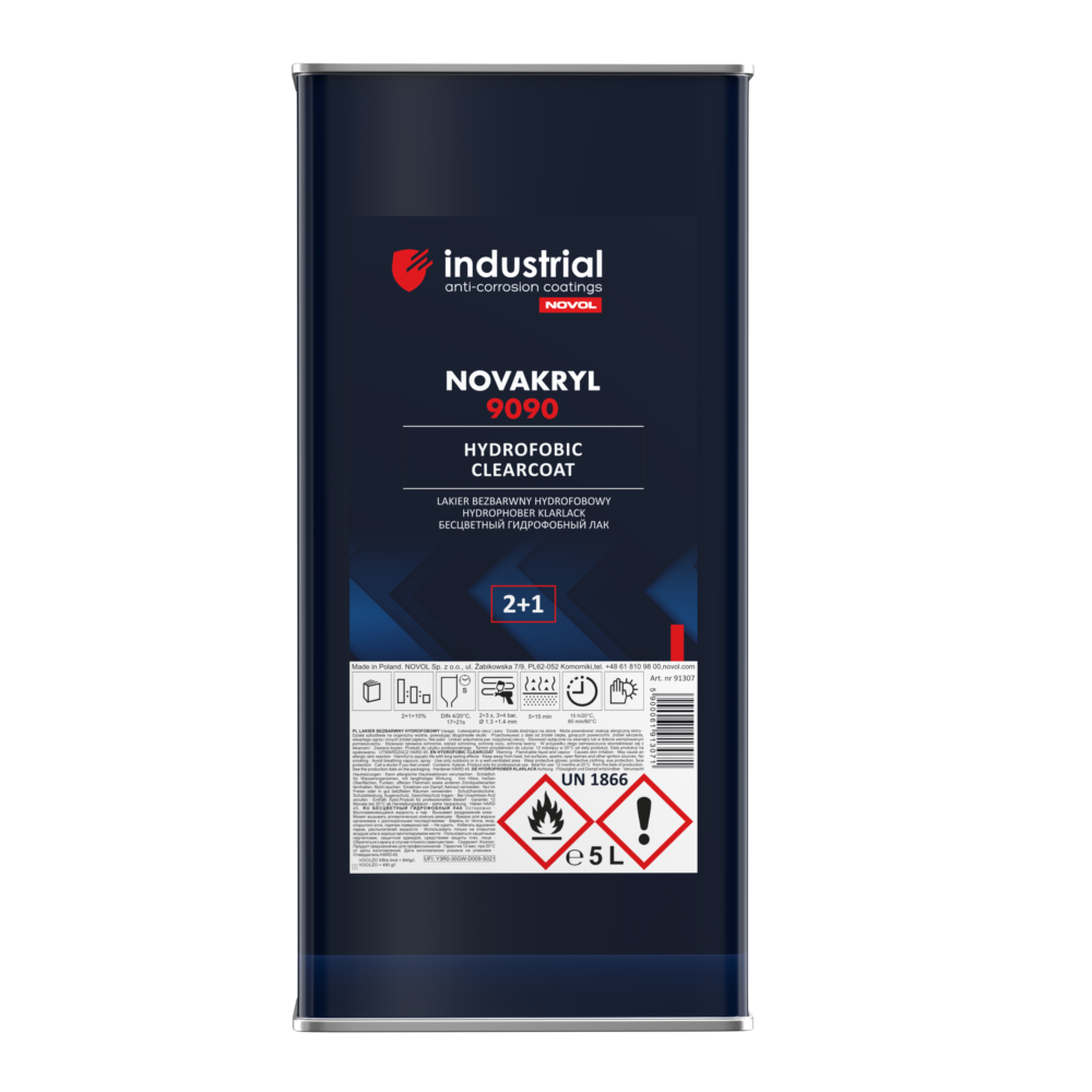 NOVAKRYL 9090 HYDROFOBIC - 2K Gloss clear