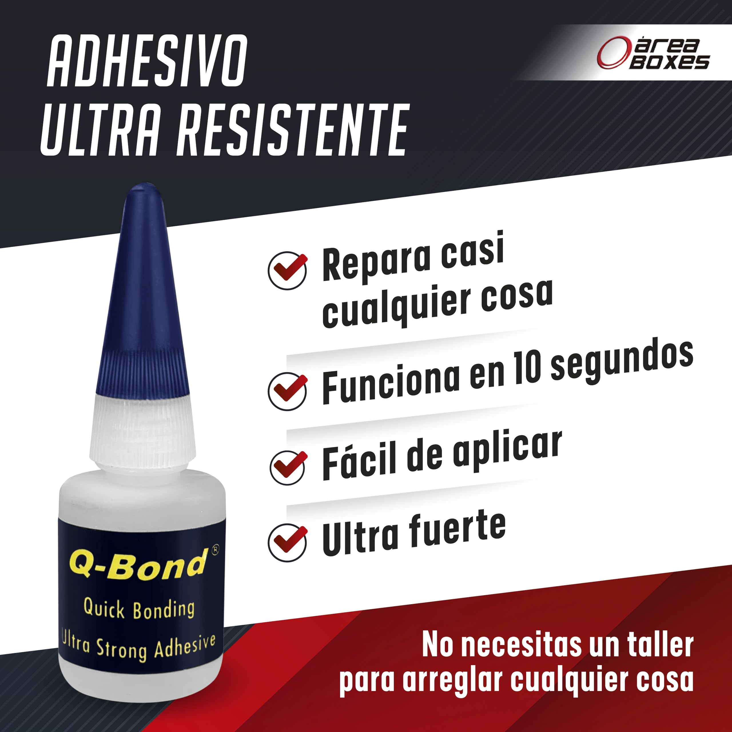 Q-Bond Ultra Strong Adhesive Repair Kit