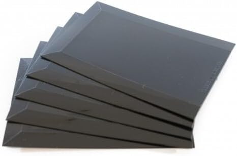 INTERMIX SUPPLIES Plastic Spreaders Car Body Filler putty 70x110mm - 50 Pack | Flexible, Multi-Use, Smooth Finish for Automotive & Industrial Applications