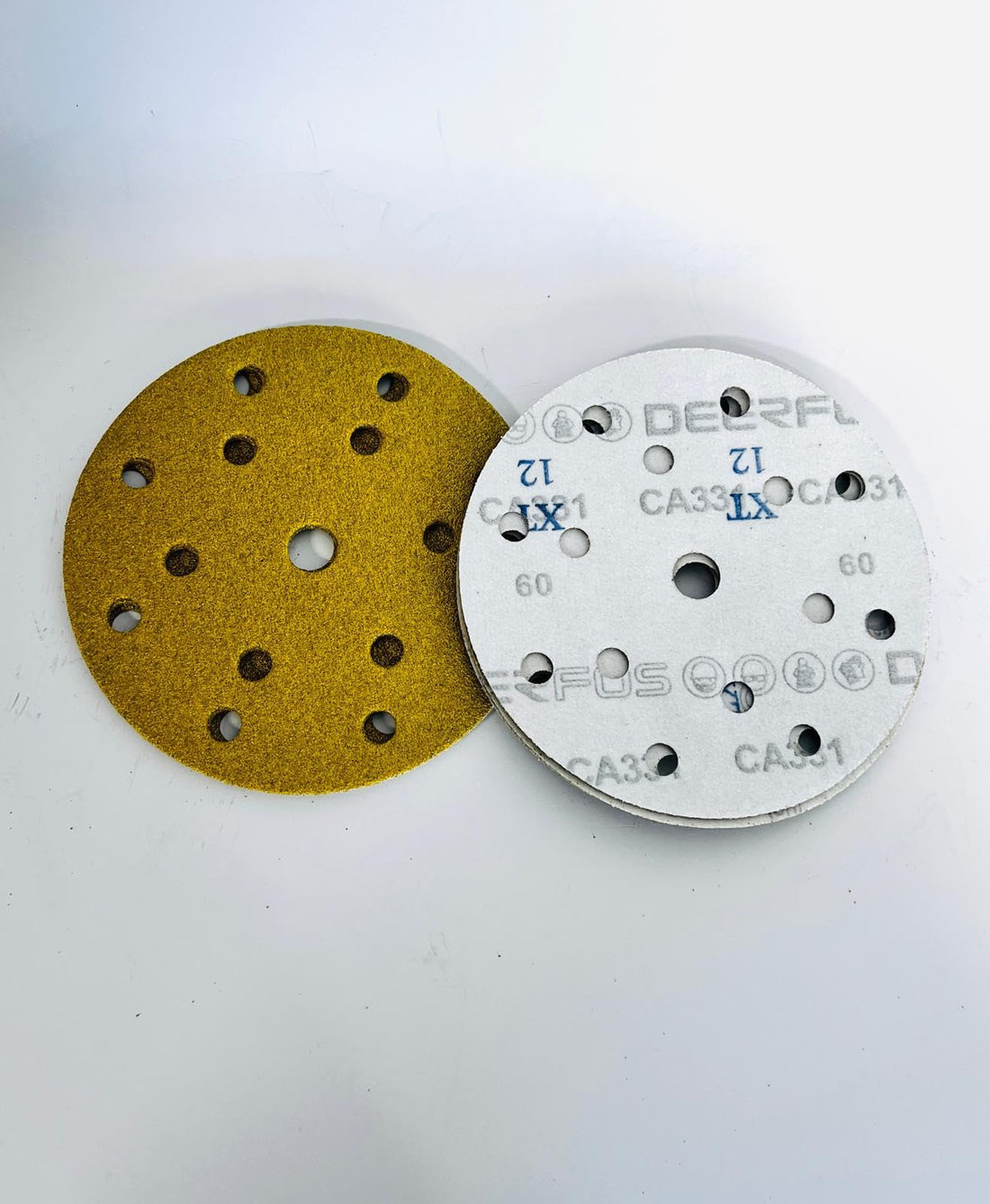 Sanding Discs 150mm Paper Hook & Loop P40- P800 15-Hole Durable & Long-Lasting Pack of 50 Pack of 100 Pads Mixed Pack Ideal for Car Metal Wood Da Random Orbital Sander velcr