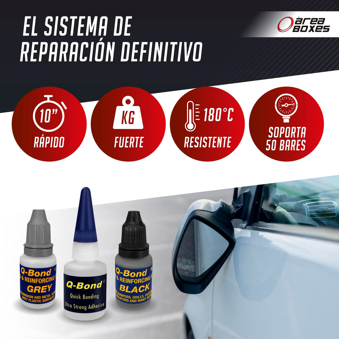 Q-Bond QB2 Ultra Strong Adhesive Repair Kit