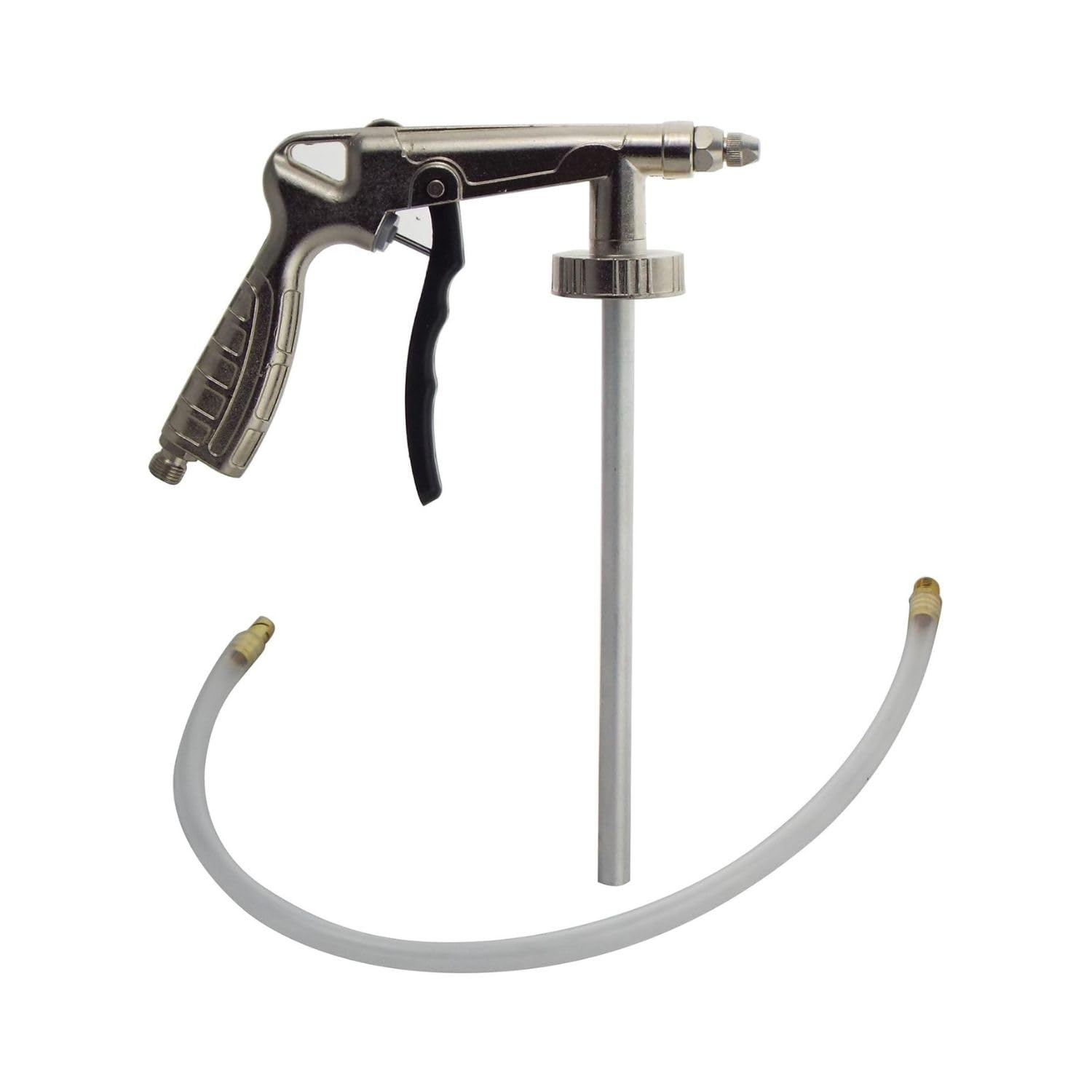 UPOL Gravitex Plus HS Stone Chip Protector – Pack of 12 x 1 Litre Black, Grey or White Overpaintable Primer & Air Application Gun - High Build OEM Textured Primer - 1K Solvent Based Coating - For Vehicle Underbodies