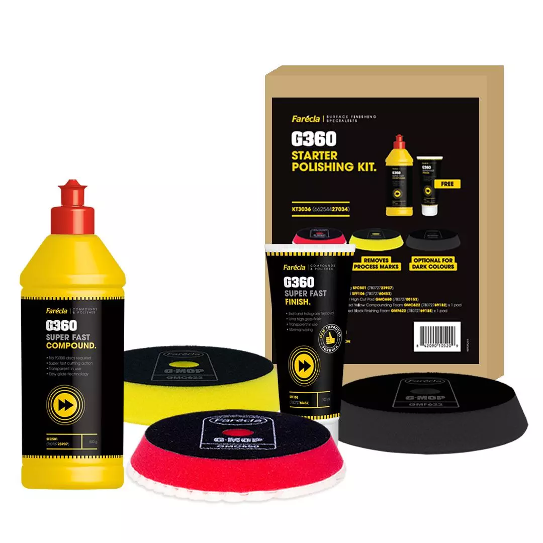 FARECLA G360 Super Fast Polishing System – Starter Kit (KT3036)