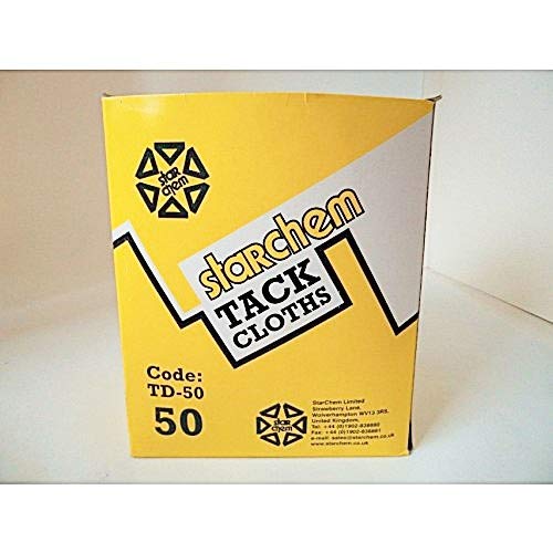 Tack Cloths, Starchem Tack Cloths, 50 Tack Cloths, Paint Spray, Car Spray