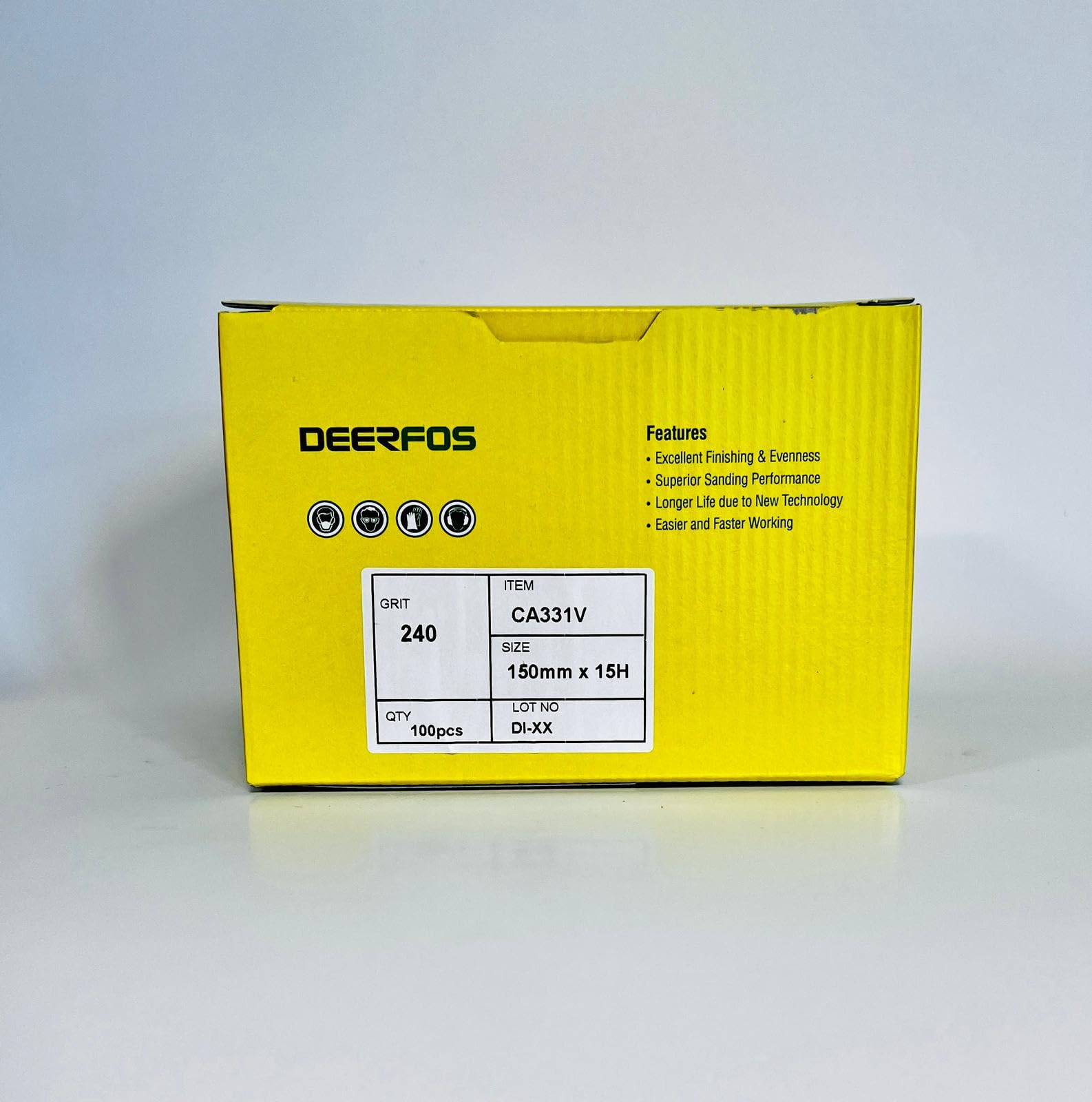 Sanding Discs 150mm Paper Hook & Loop P40- P800 15-Hole Durable & Long-Lasting Pack of 50 Pack of 100 Pads Mixed Pack Ideal for Car Metal Wood Da Random Orbital Sander velcr