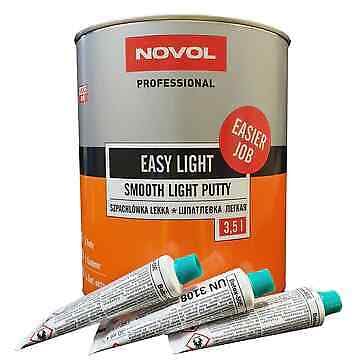 Novol Professional Easy light Smooth Light Putty Body Filler - Autobody Refinish Car Paint Automotive Repair Professionals