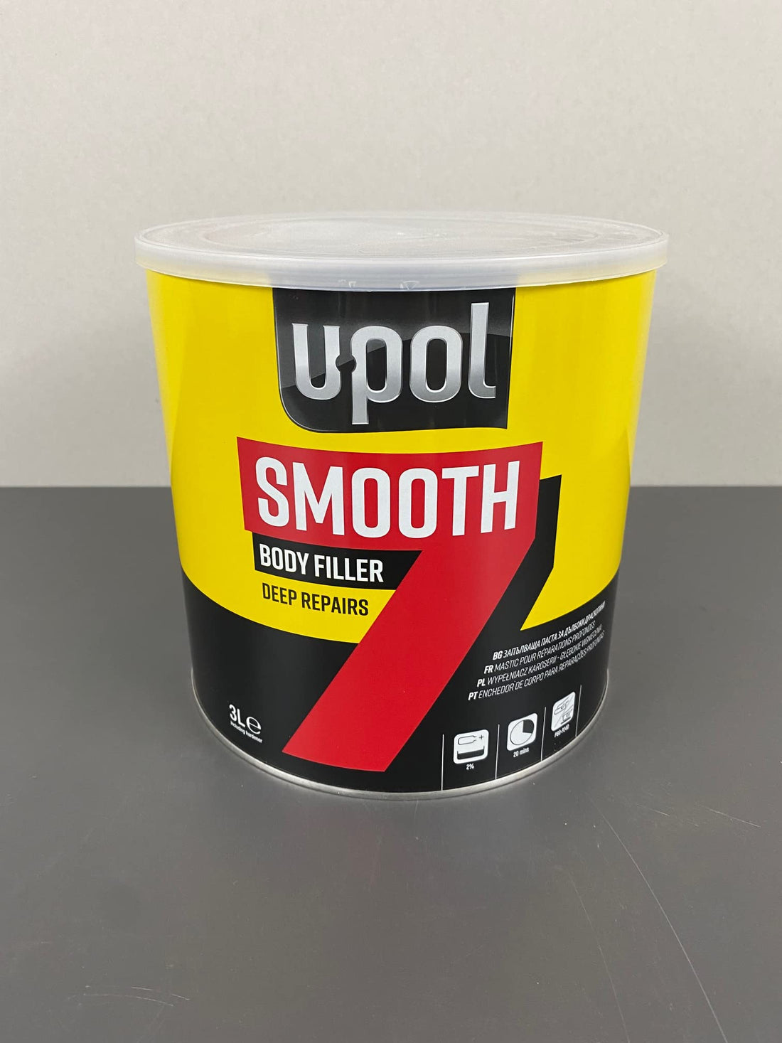 UPol SM/7 3L Smooth 7-Body Filler Tin