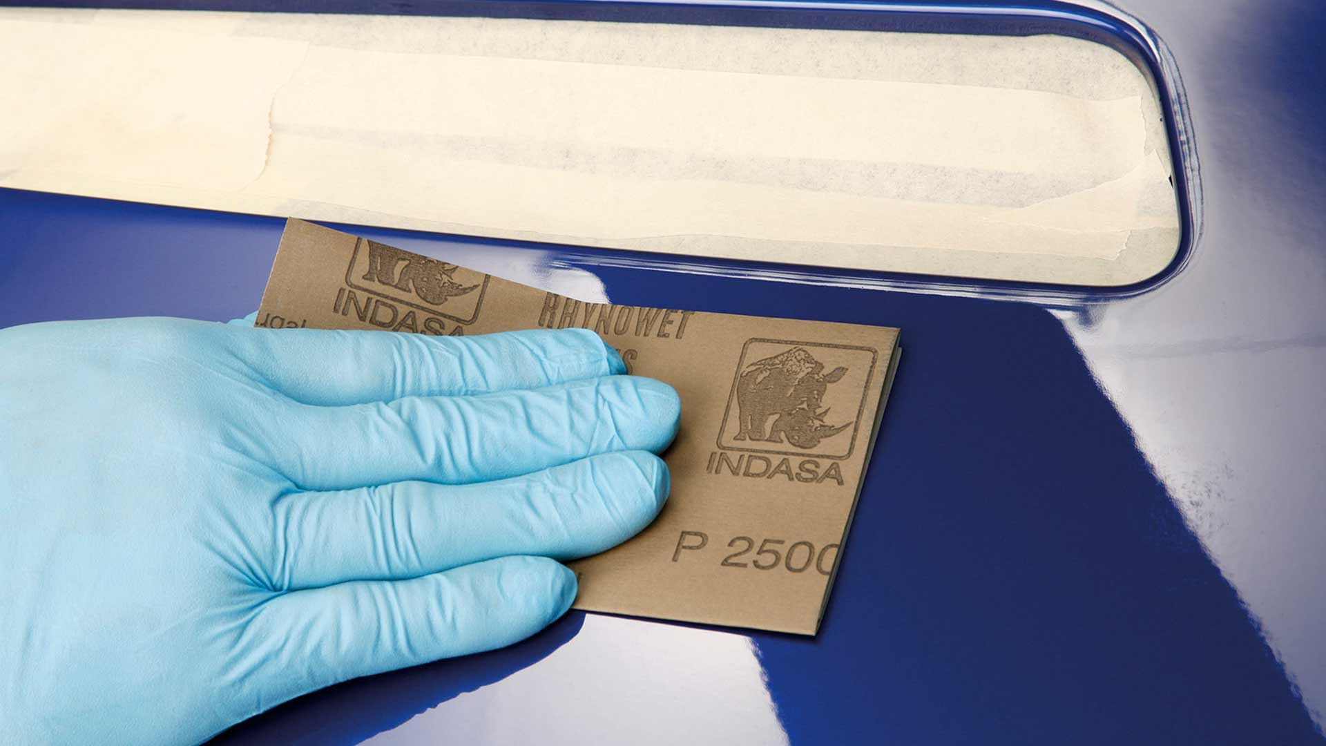 Indasa Plus Line Rhynowet Wet and Dry Sanding Sheets p400 to p2500 Sander Paper For Flat polishing Bodyshop