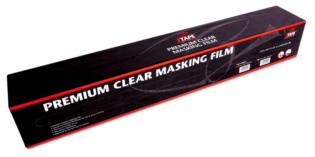 JTAPE 6m x 100m Premium Masking Film 10 Micron, Heat Resistant 150°C, Tough & Resistant