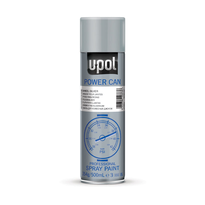 UPOL POWER CAN WHEEL SILVER AEROSOL 500ML
