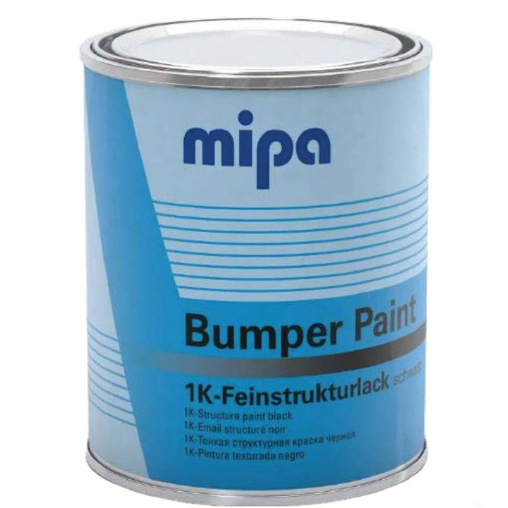 MIPA 1K BUMPER PAINT TEXTURE 1LTR - BLACK