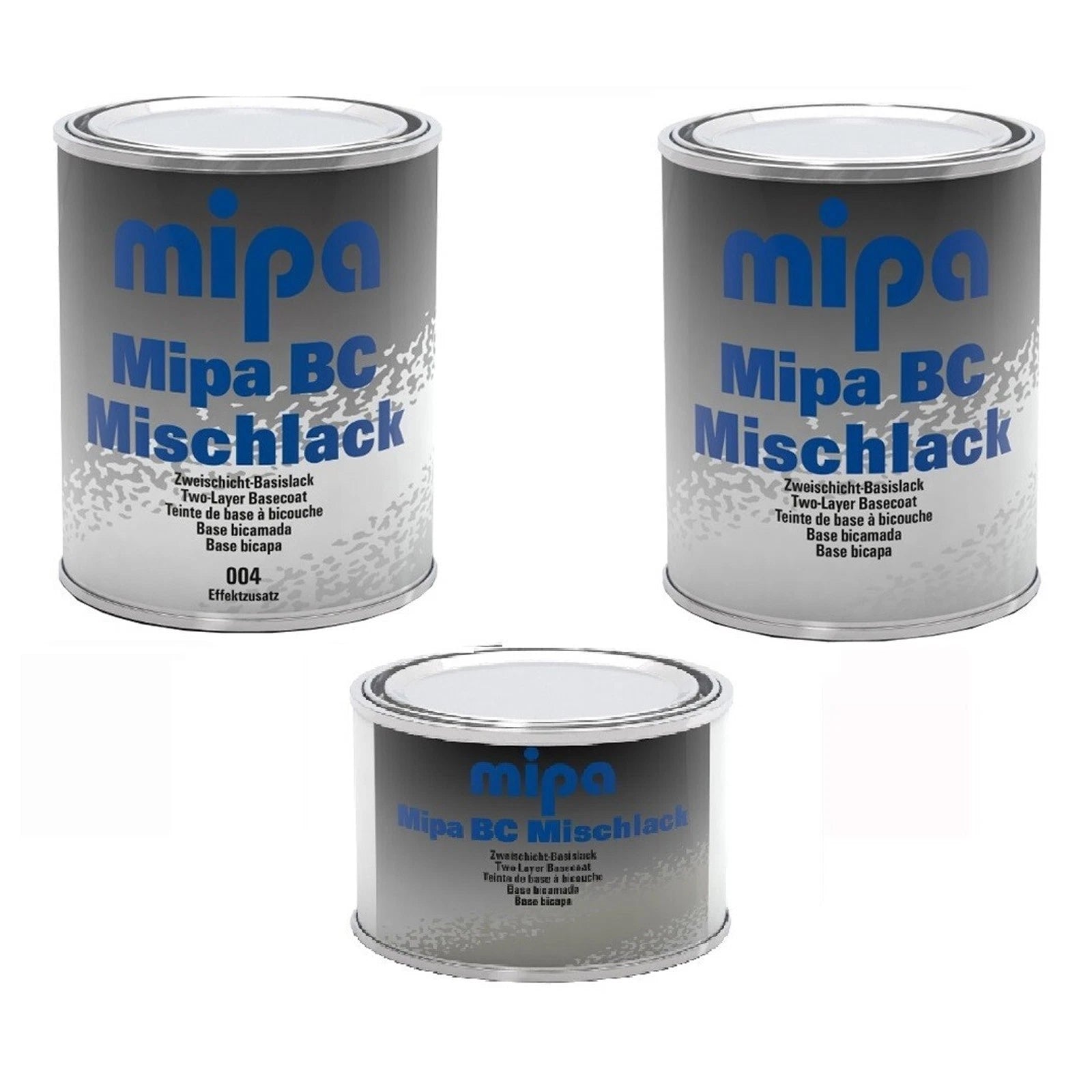 Mipa BC Basecoat - Solvent Based Paint Mixing Tinters 500ml,1lt & 3lt 000 - X090