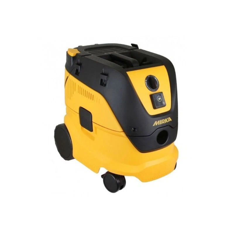 Mirka DEROS 650CV 150mm Electric Random Orbital Sander with Mirka 1230L PC Dust Extractor, Bluetooth vibration sensor, brushless motor, 5.0mm orbit, plus free conical 27mm x 4m hose