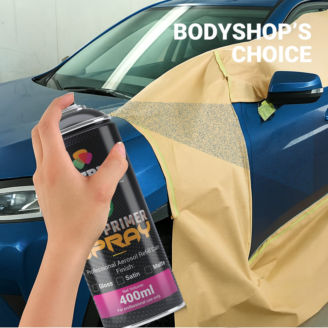 INTERMIX SUPPLIES CUSTOM AEROSOL SPRAY PAINT AEROSOL 400ML BY PAINT CODE