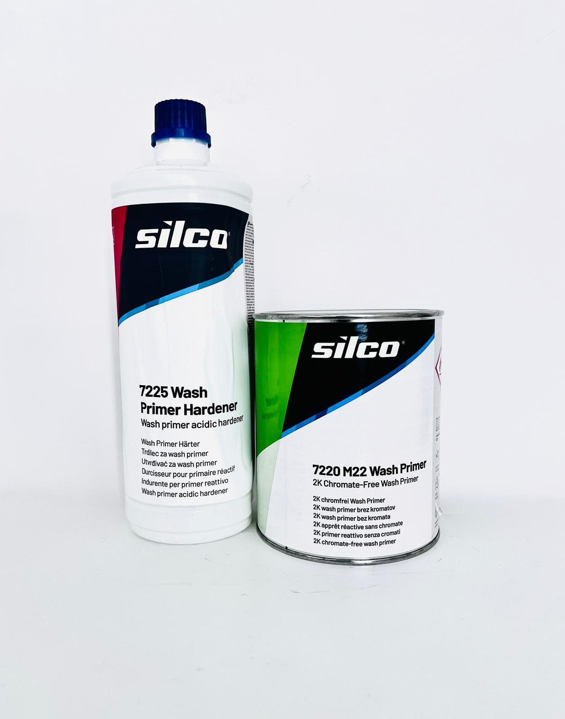 Silco 7220 M22 WASH PRIMER Kit 1L + 7225 WASH PRIMER ACTIVATOR  1L (self-etching)