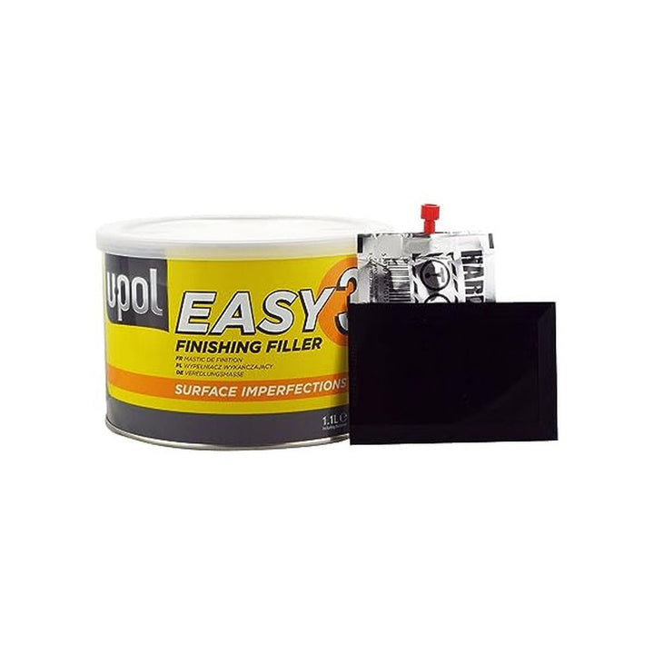 U-Pol EASY 3 Easy To Use Ultra Smooth Finishing Filler 1.1 Litre Tin SMOOTH SPREADING GLAZE STOPPER