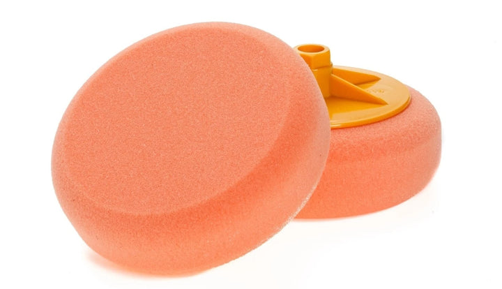 Polishing Sponge Head 150mm Car Buffing Valeting MED g Mop Pad M14 Thread ORANGE