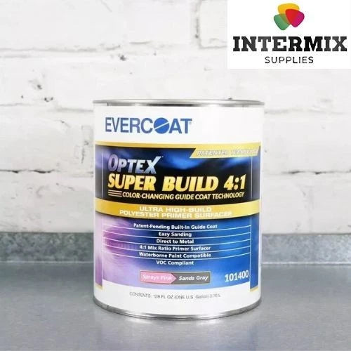 Evercoat Optex Super Build 4:1 Primer, 4.69L & Polyester Primer Surfacer Kit