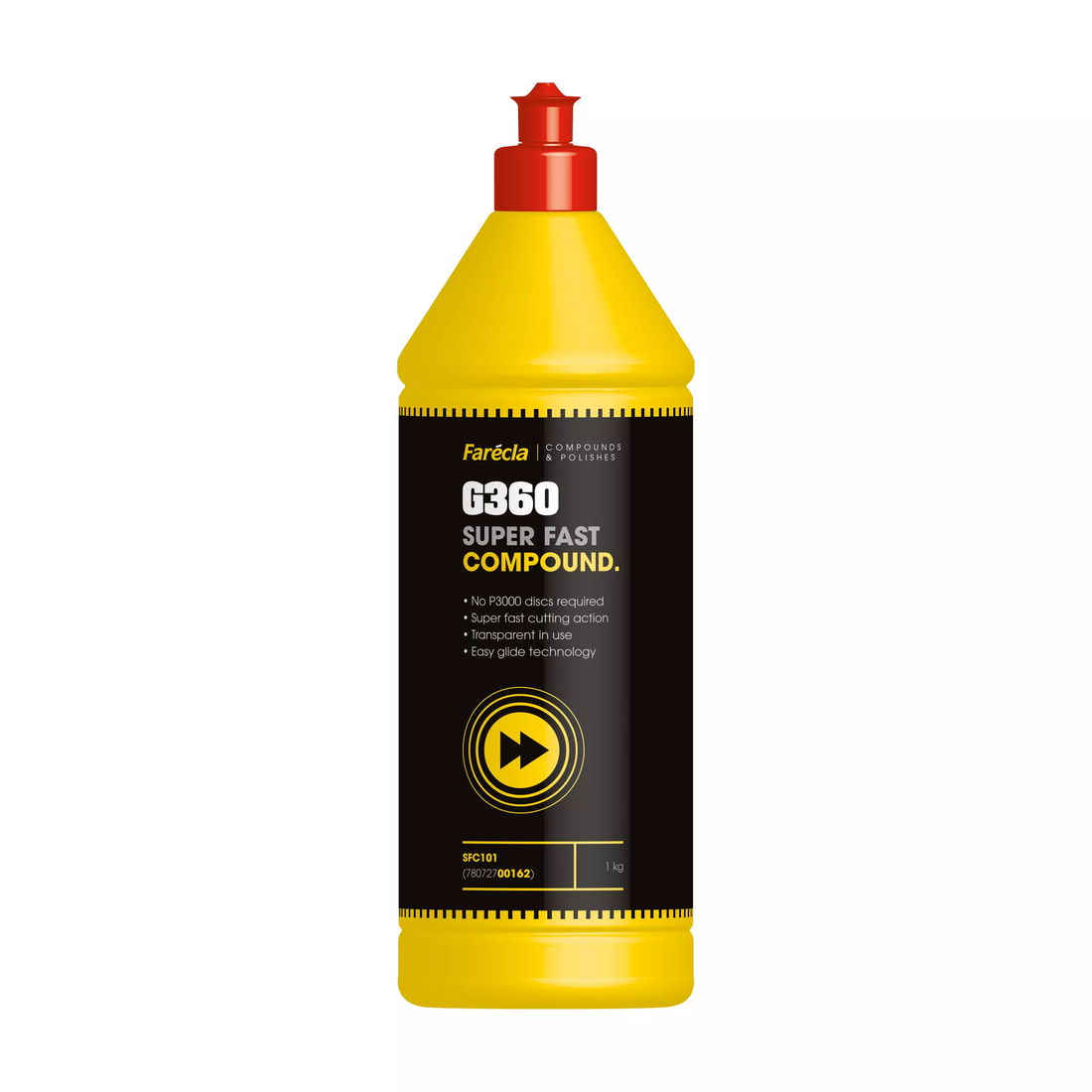 FARECLA G360 Super Fast Compound - 1 Litre, Provides Provides Permanent Results